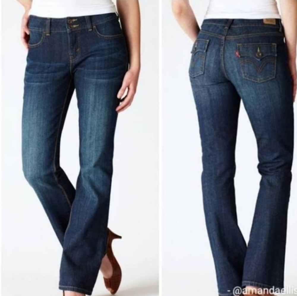 LEVI'S WOMEN'S 526 SLENDER BOOT CUT JEANS SIZE 4